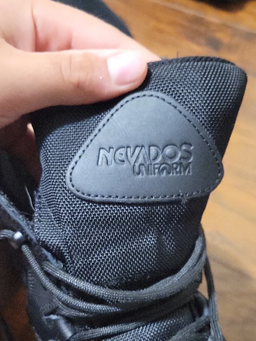 Men's Black Tactical Nevados Size 9 Lace-Up Boots